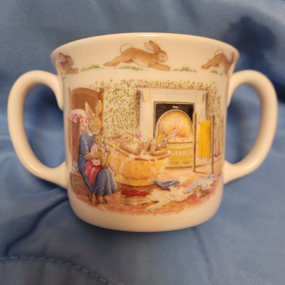 Royal Doulton Bunnykins 2 Handled Cup - Picture 1 of 7